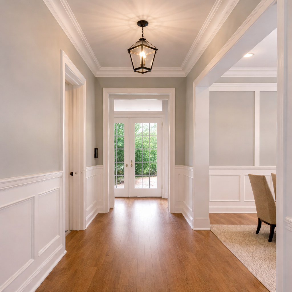 Post-construction cleaning project